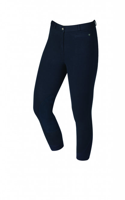 Dublin Ladies Supa-Fit Zip Up Suede Knee Patch Breeches