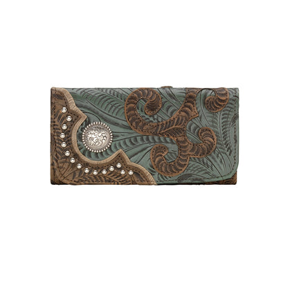 American West Annies Secret Collection Ladies' Tri-Fold Wallet