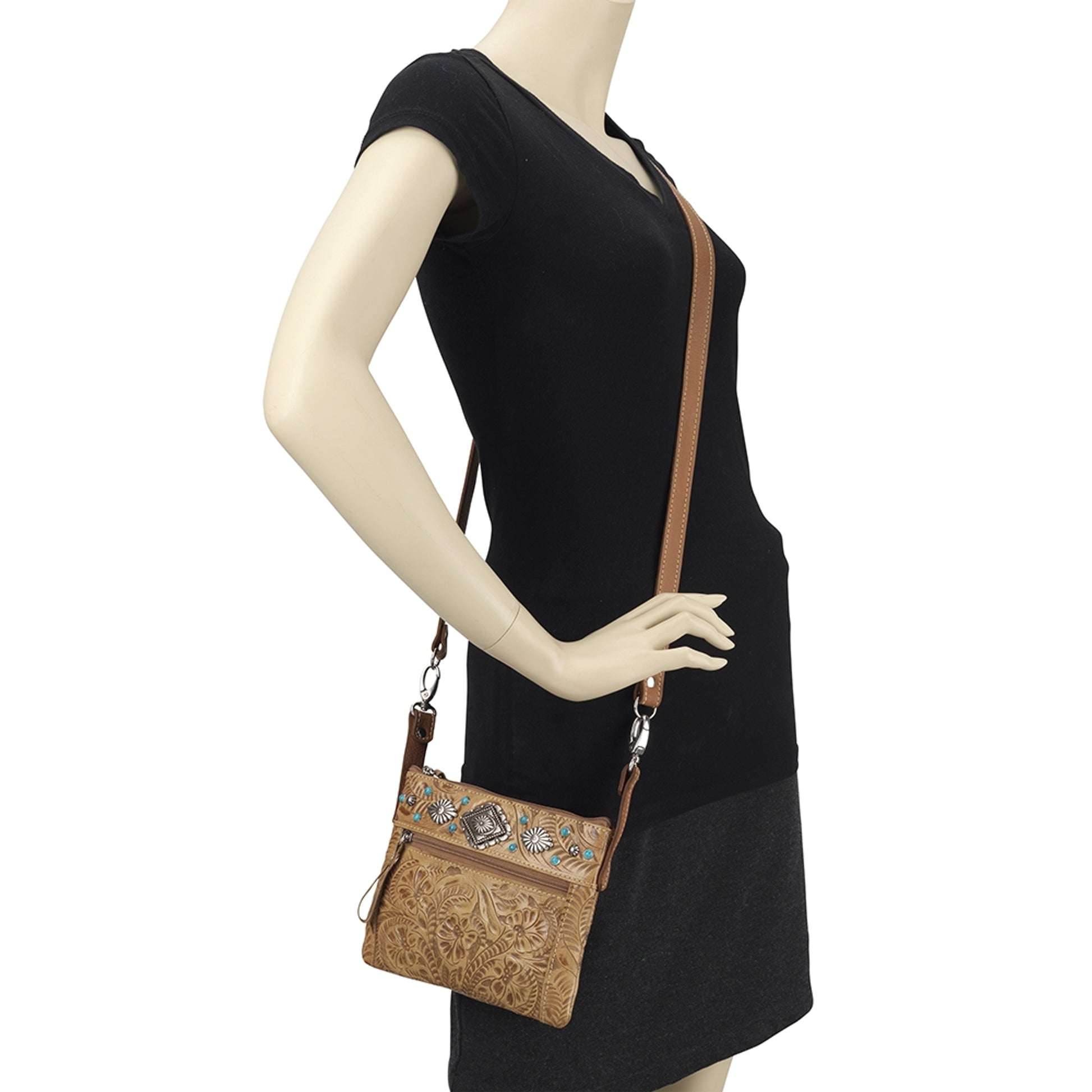 American West Trail Rider Crossbody Hip Bag