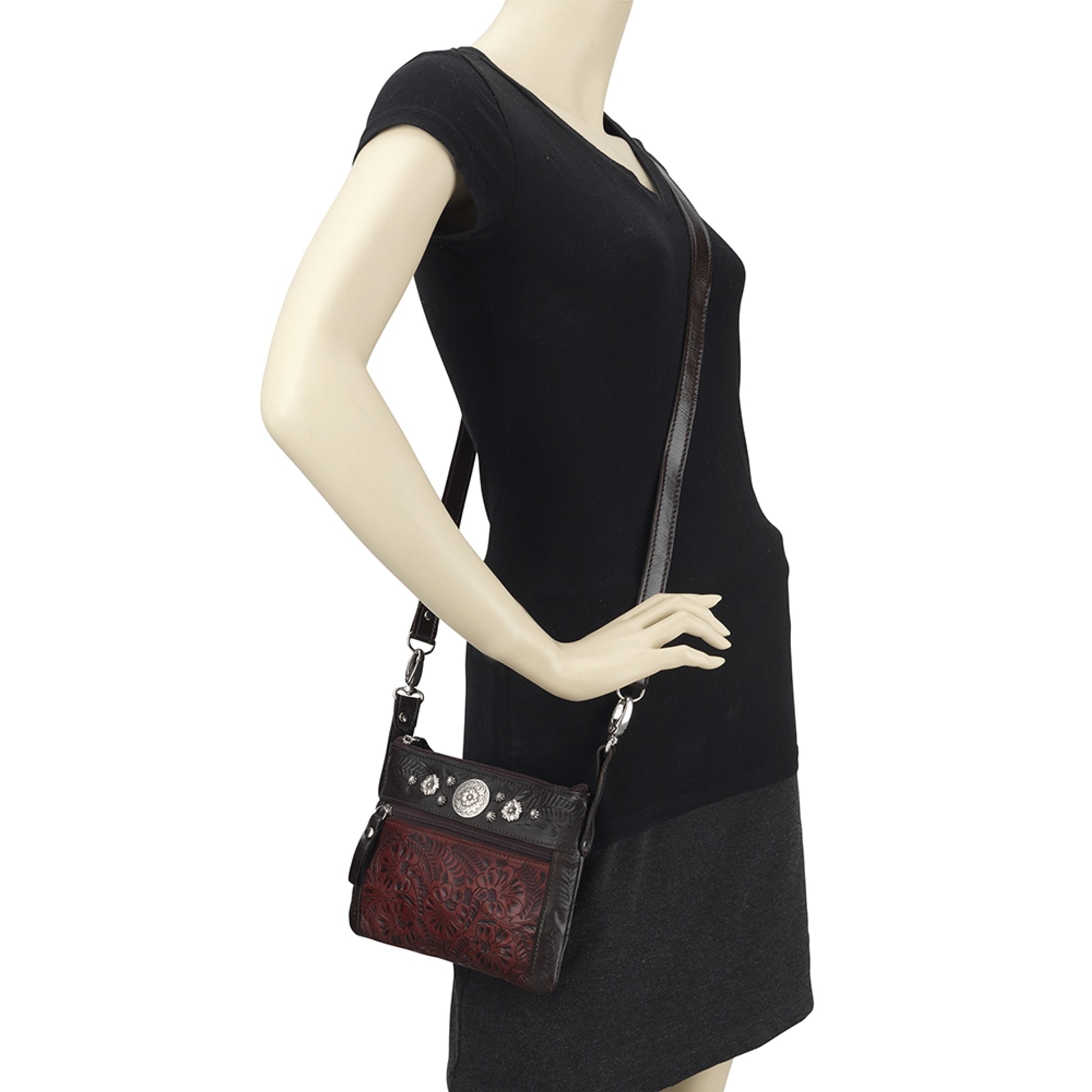 American West Trail Rider Crossbody Hip Bag