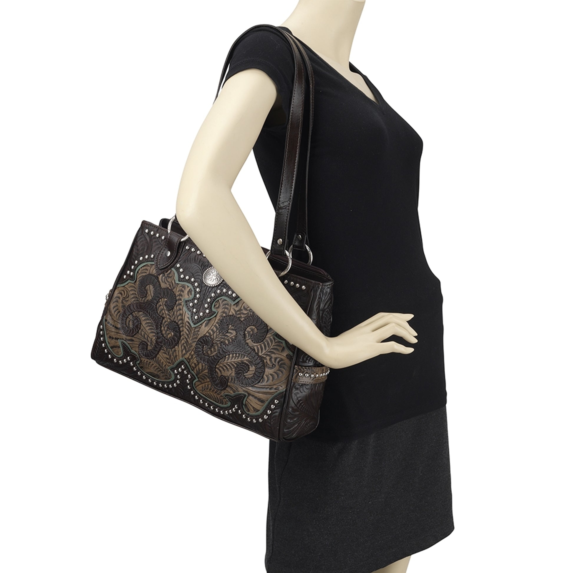 American West Annies Secret Collection Multi-Compartment Tote