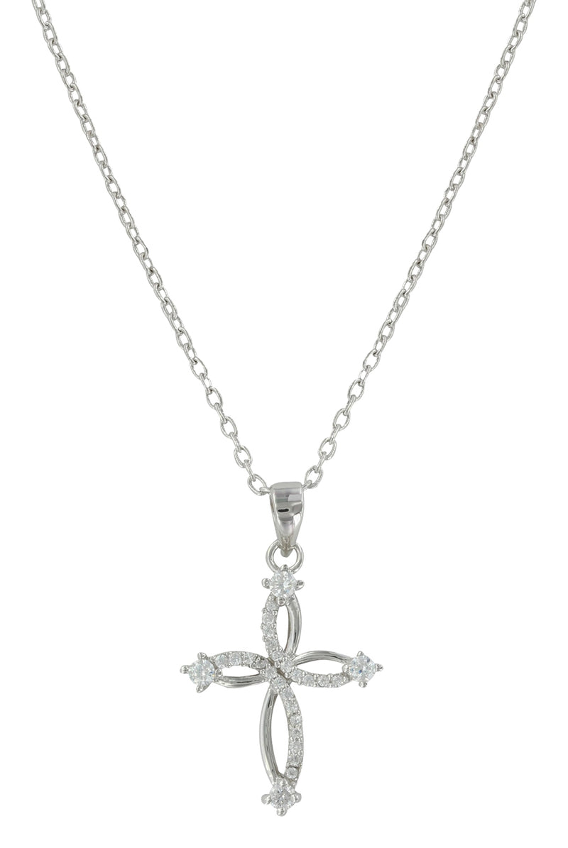 Montana Silversmiths Twisted Cross Necklace