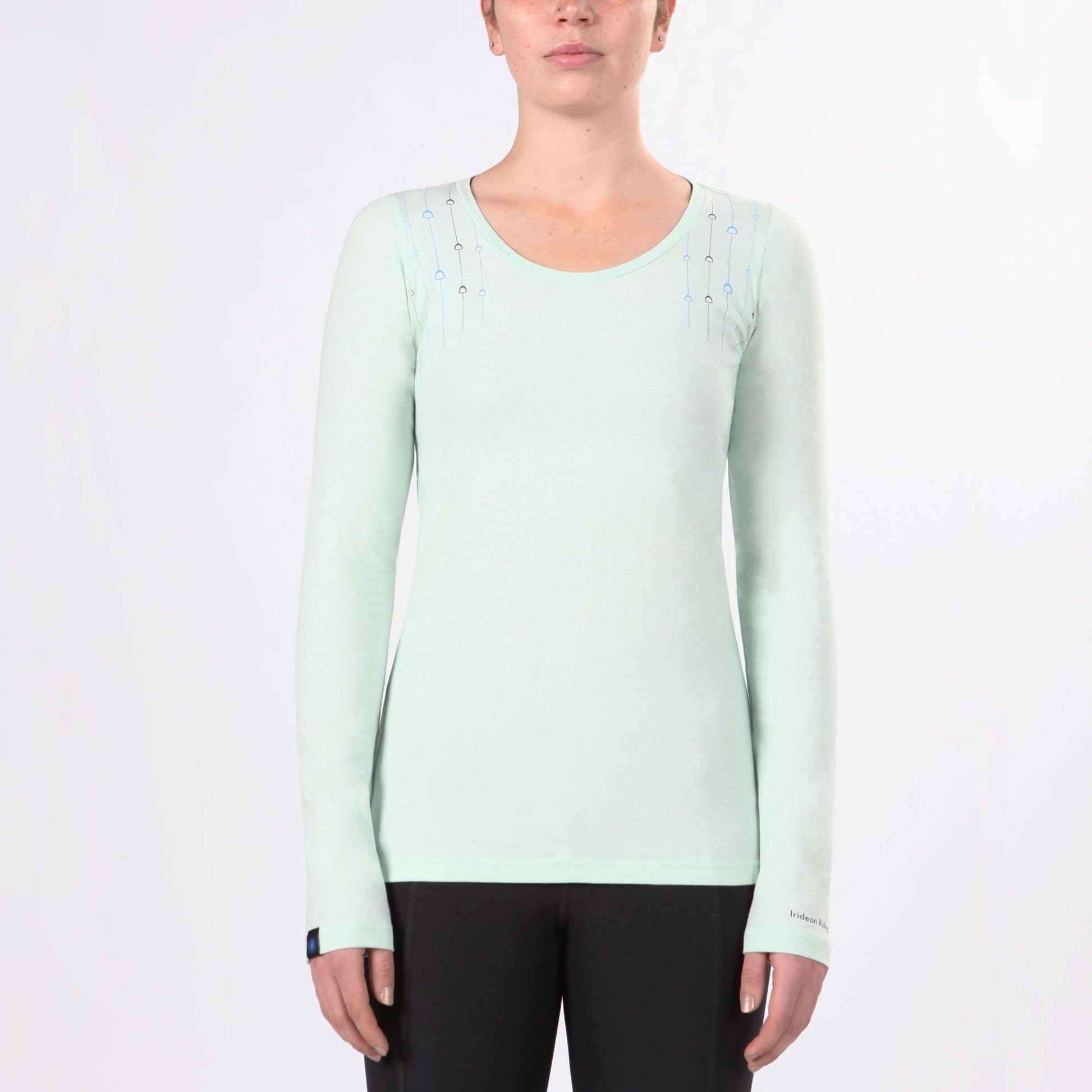 Irideon Ladies Stirrup Necklace Tee