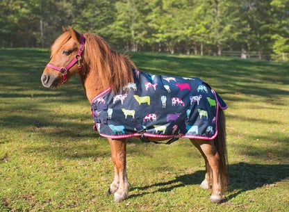 Shires Mini Highlander Turnout Blanket - Lightweight