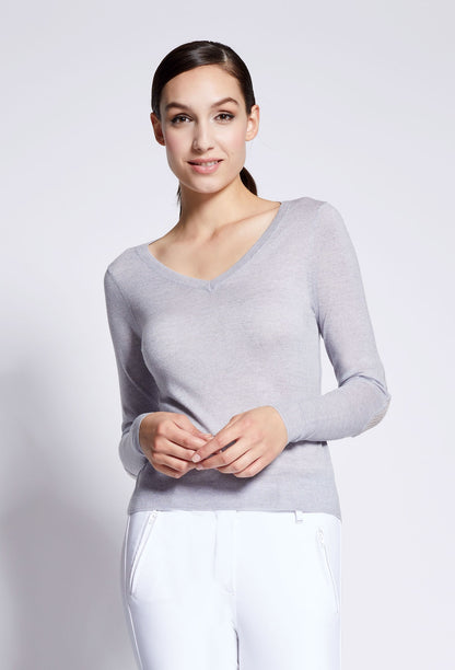 Asmar Ladies Adara V-Neck Merino Sweater