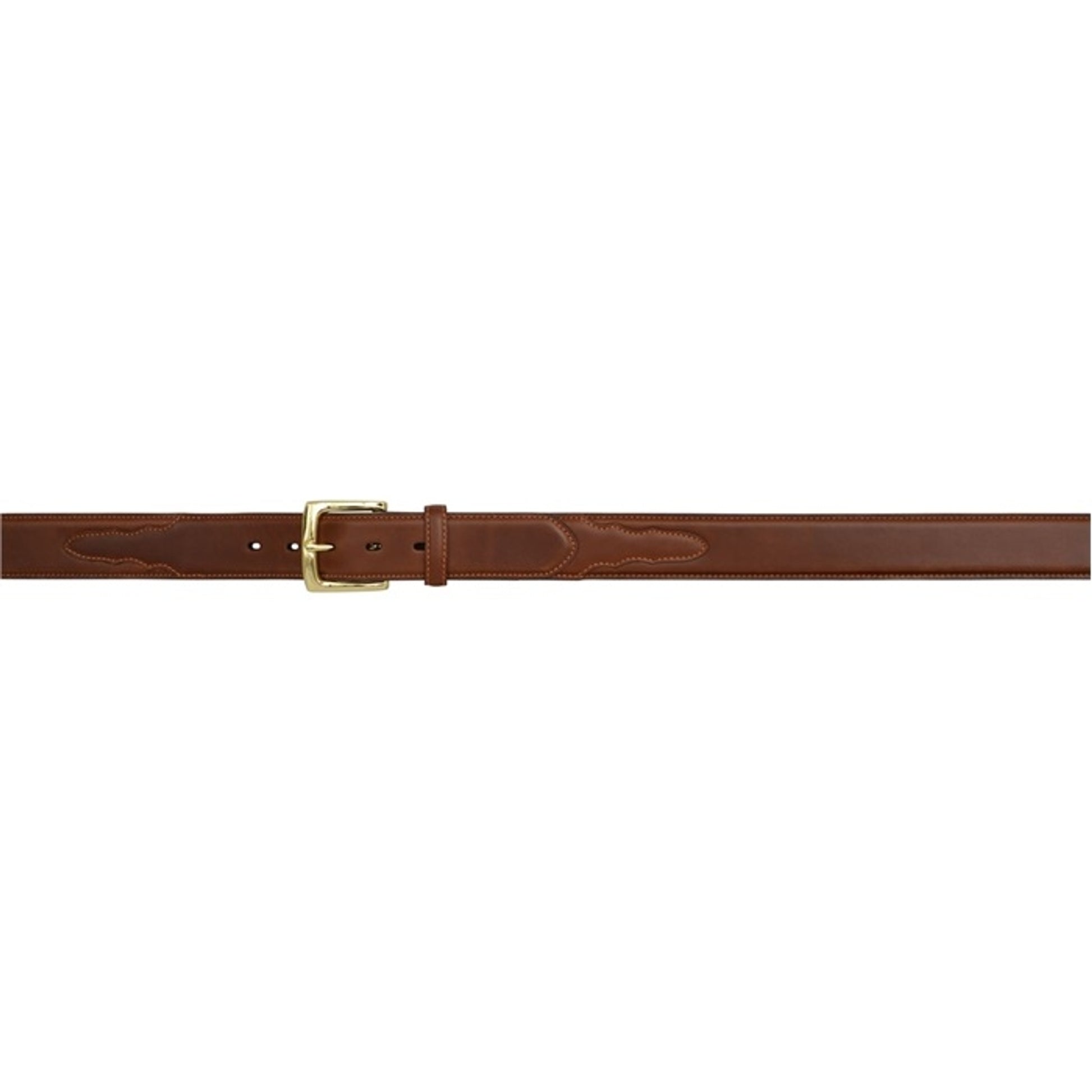 3D Men's 1 1/2" Waxy Leather Western Basic Belt - Tan