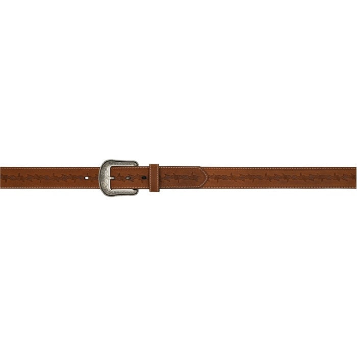 3D Men's 1 1/2" Wire Embossed Western Fashion Belt - Brown