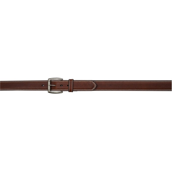 3D Men's 1 1/2" Contast Stitch Western Basic Belt - Brown