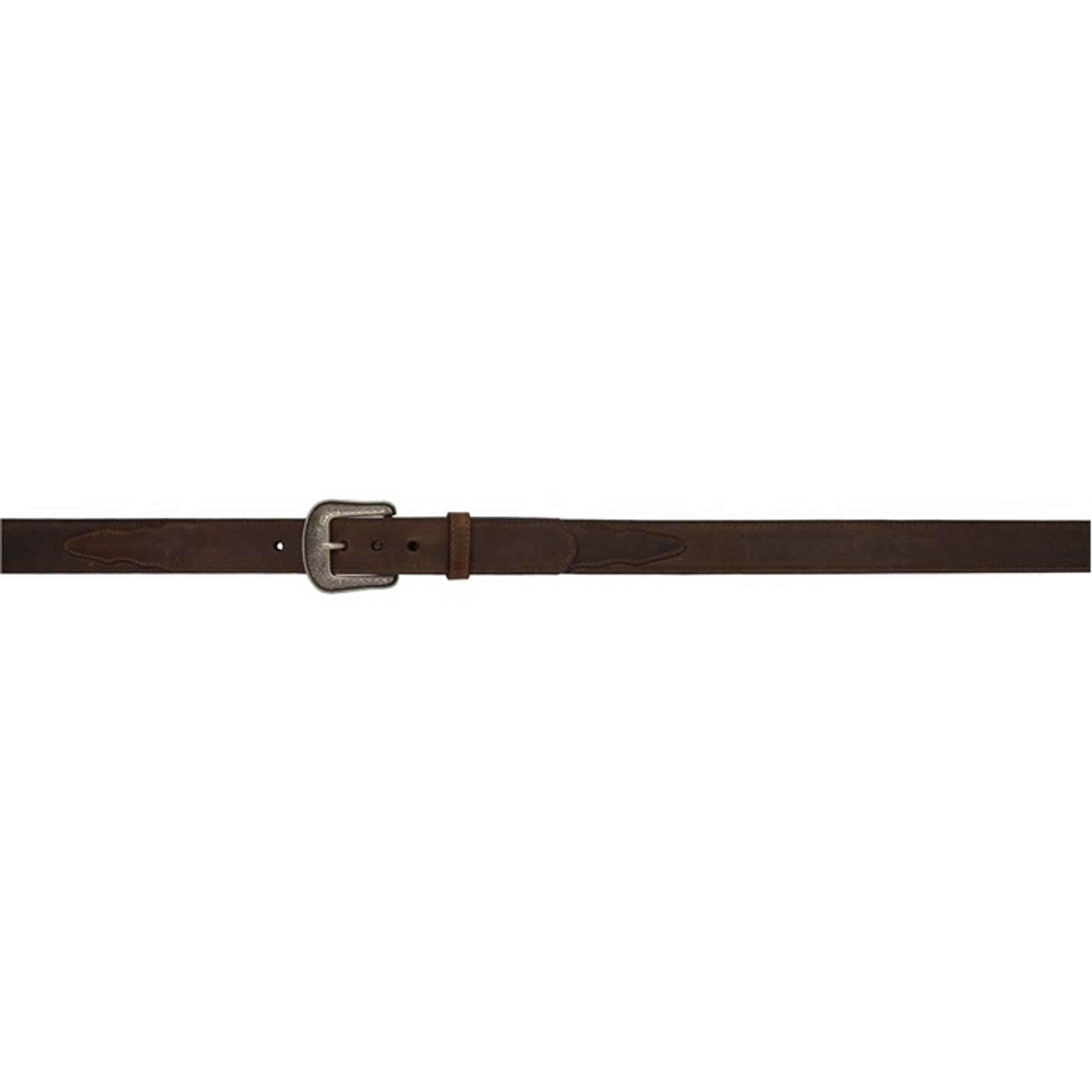 3D Kids 1 1/4" Distressed Western Basic Belt - Dark Brown