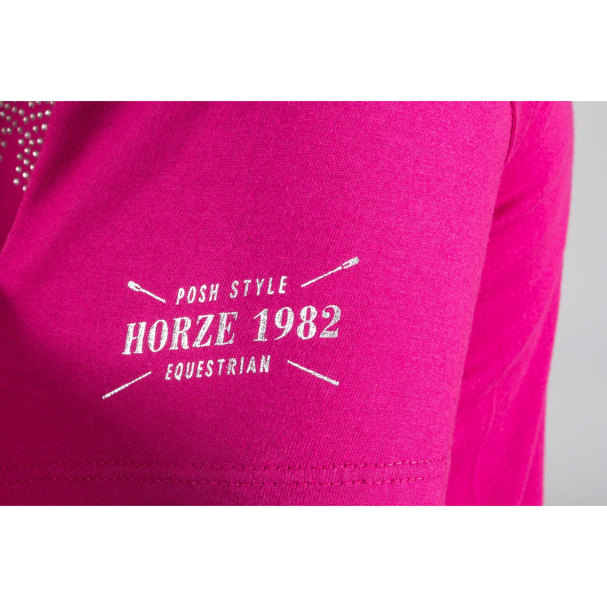 Horze Kids Abbie T-shirt with Crystals