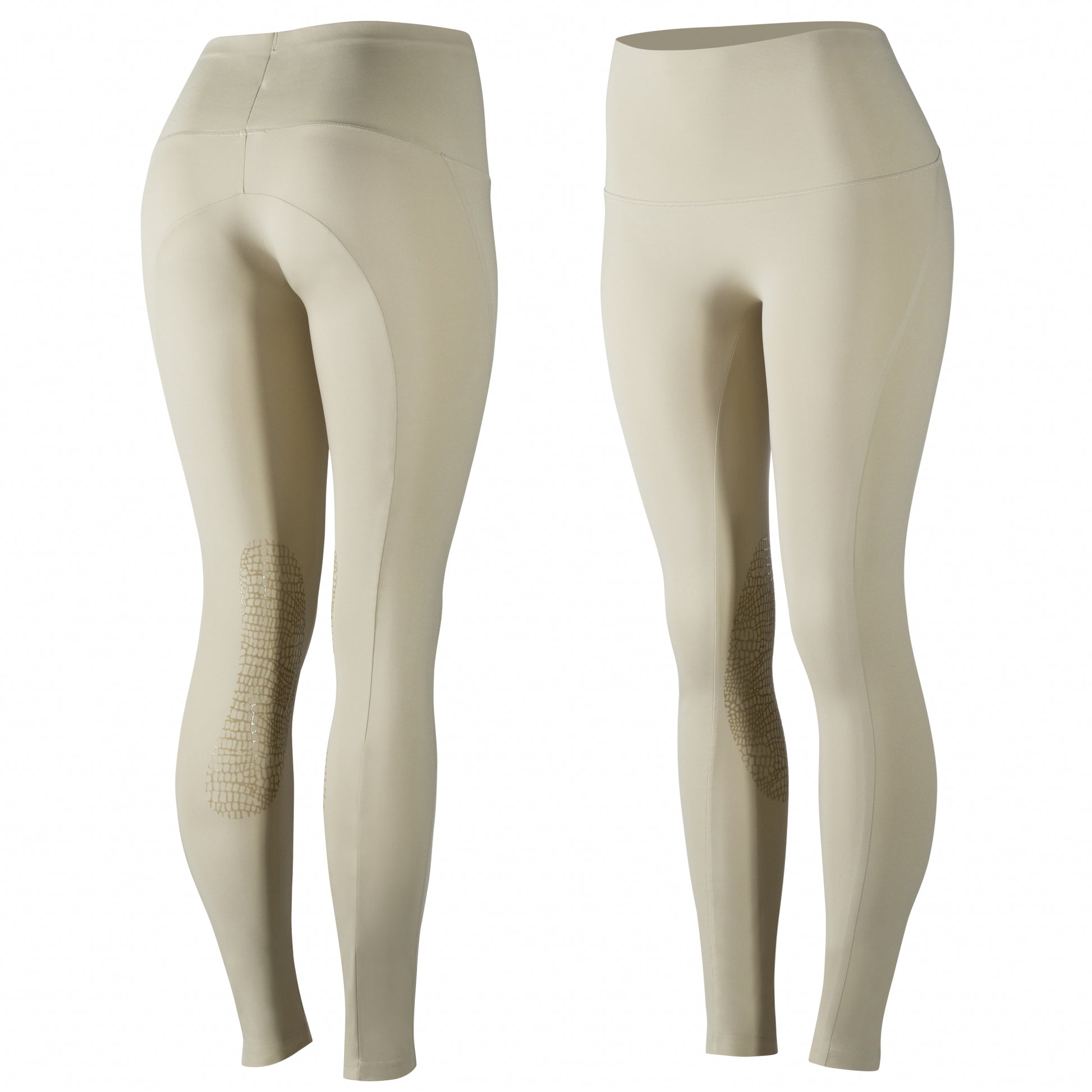 Horze Ladies Bianca Superlight Silicone Knee Patch Tights