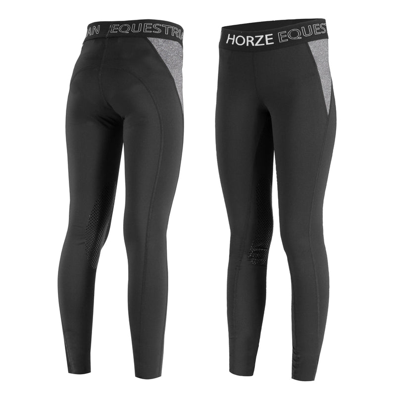 Horze Kids Madison Silicone Knee Patch Tights