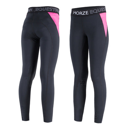 Horze Kids Madison Silicone Knee Patch Tights
