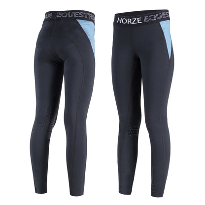 Horze Kids Madison Silicone Knee Patch Tights