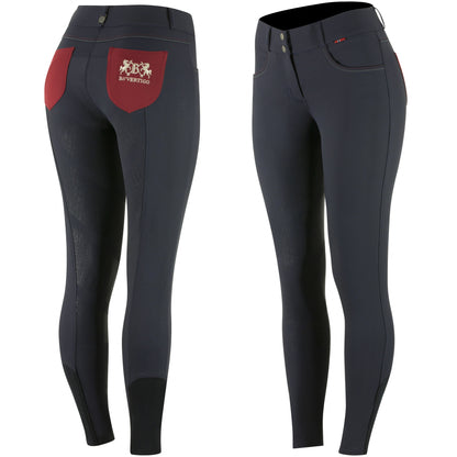 B Vertigo Ladies Kimberley Silicone Full Seat Breeches