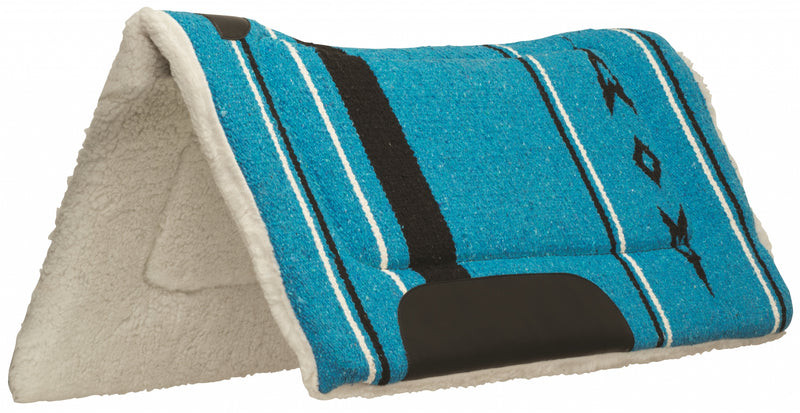 Weaver Leather Fleece Lined Acrylic Contoured Saddle Pad