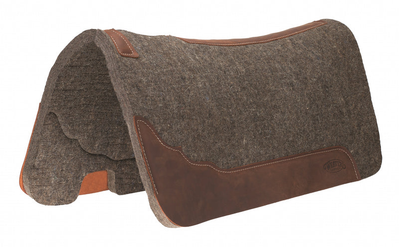 Weaver Premium Contoured 100% Wool Felt Saddle Pad