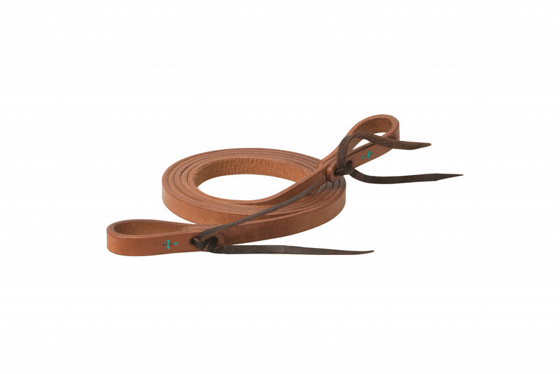 Weaver Turquoise Cross Skirting Leather Roper Reins