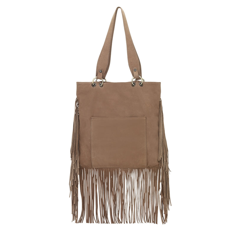 TrueLu The Skye Fringe Tote
