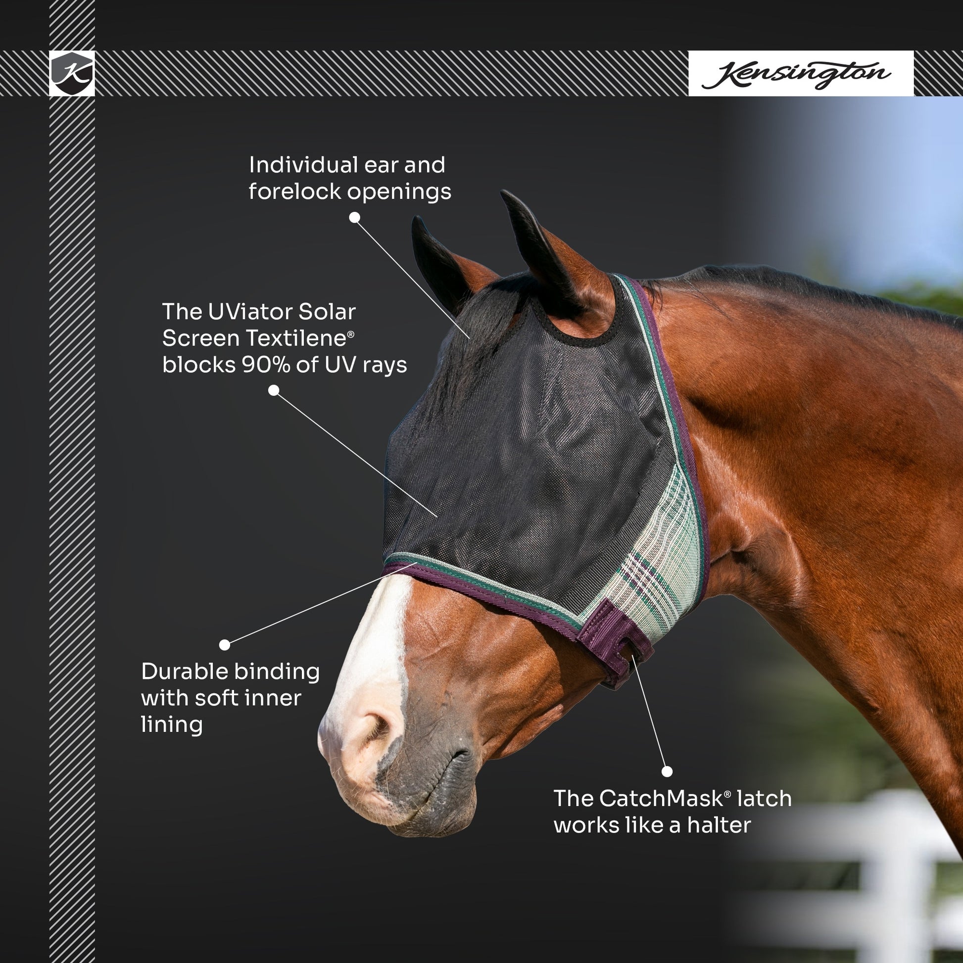 Kensington UV CatchMask Fly Mask