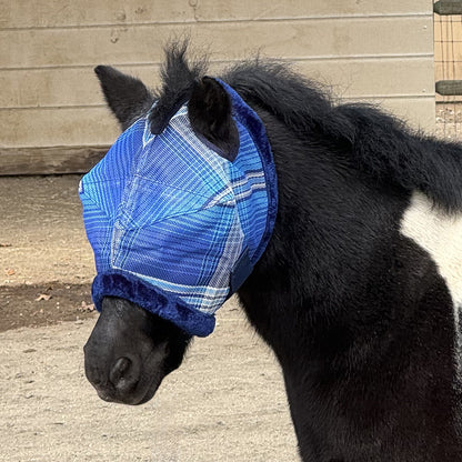 Kensington UV Mini Dual Ear Opening Fly Mask with Fleece