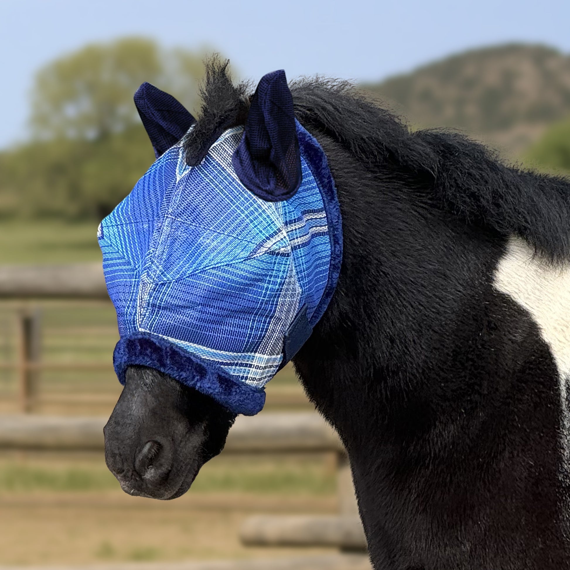 Kensington UV Mini Fly Mask with Fleece Trim & Ears