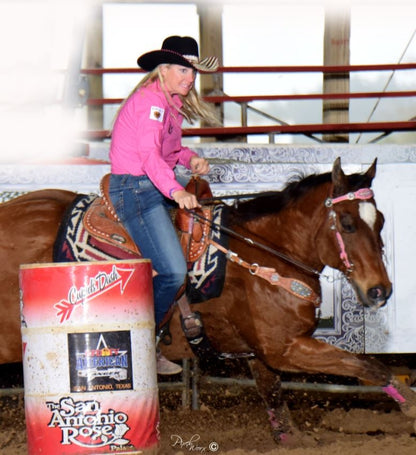 Circle Y Fischer Remuda Treeless Barrel Saddle