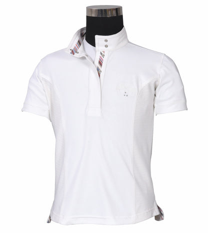 Equine Couture Kid's Cara Short Sleeve Show Shirt