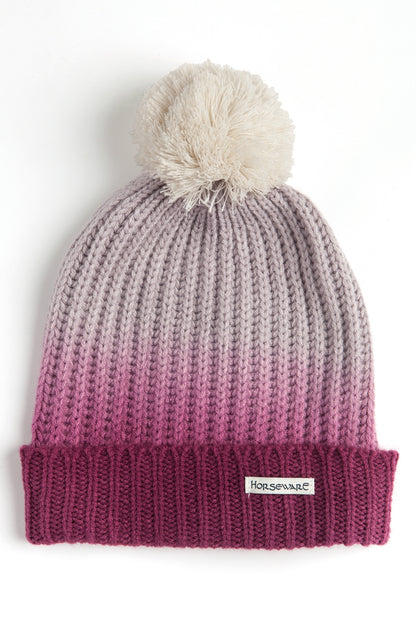 Horseware Ladies Bobble Hat & Scarf Set
