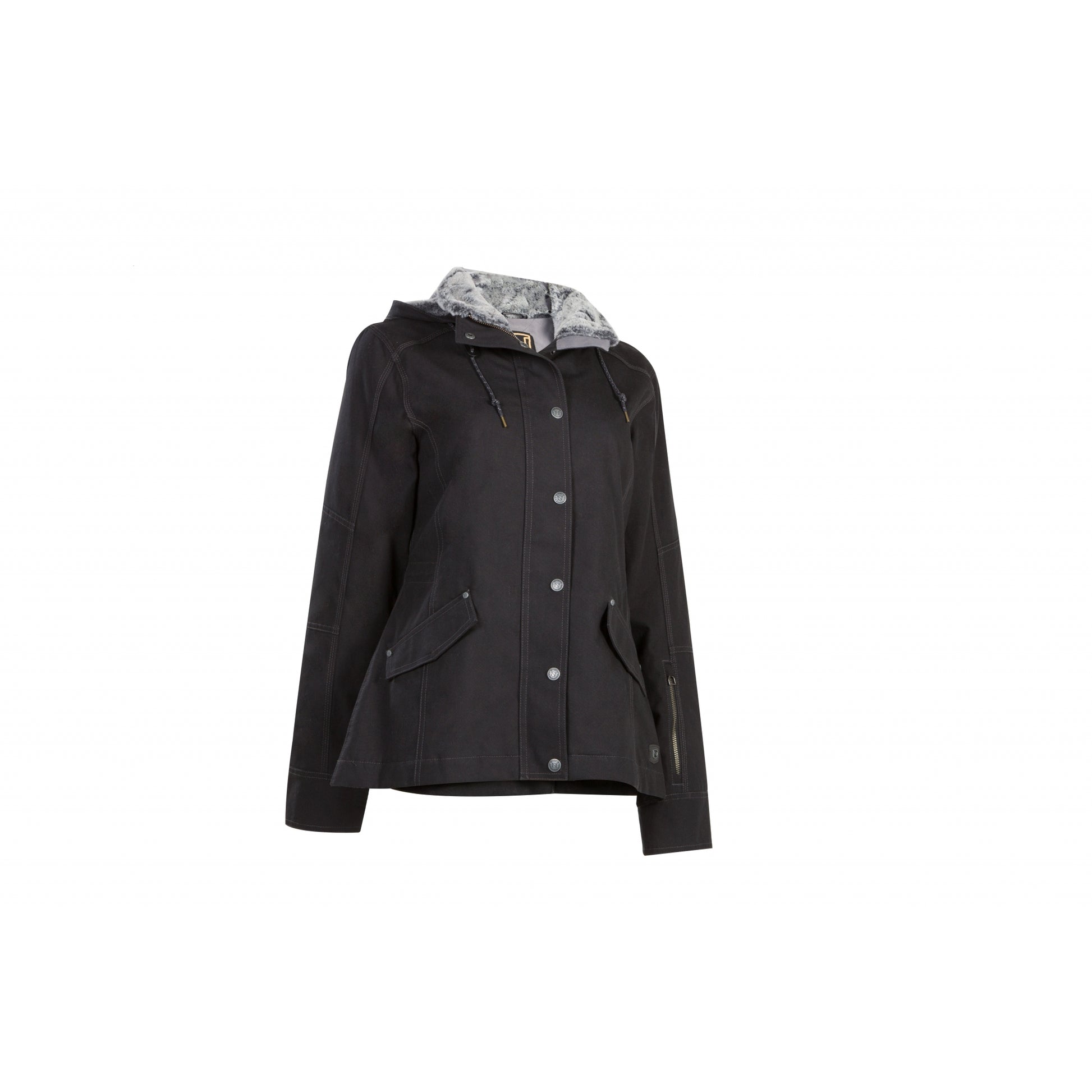 Noble Equestrian Girl Tough Canvas Jacket