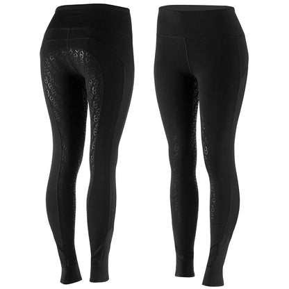 Horze Ladies Betty Full Seat Tights with Mesh inserts