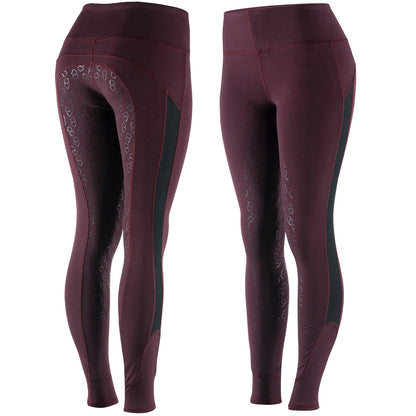Horze Ladies Betty Full Seat Tights with Mesh inserts