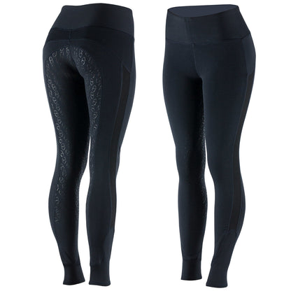 Horze Ladies Betty Full Seat Tights with Mesh inserts