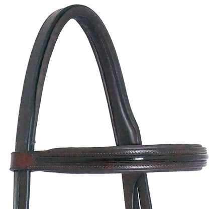 Nunn Finer Victoria Patent Leather Bridle with Flash