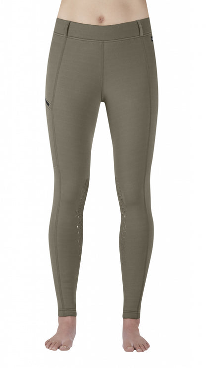 Kerrits Ladies Powerstretch Pocket II Knee Patch Tights