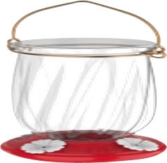 Tulip Plastic Hummingbird Feeder