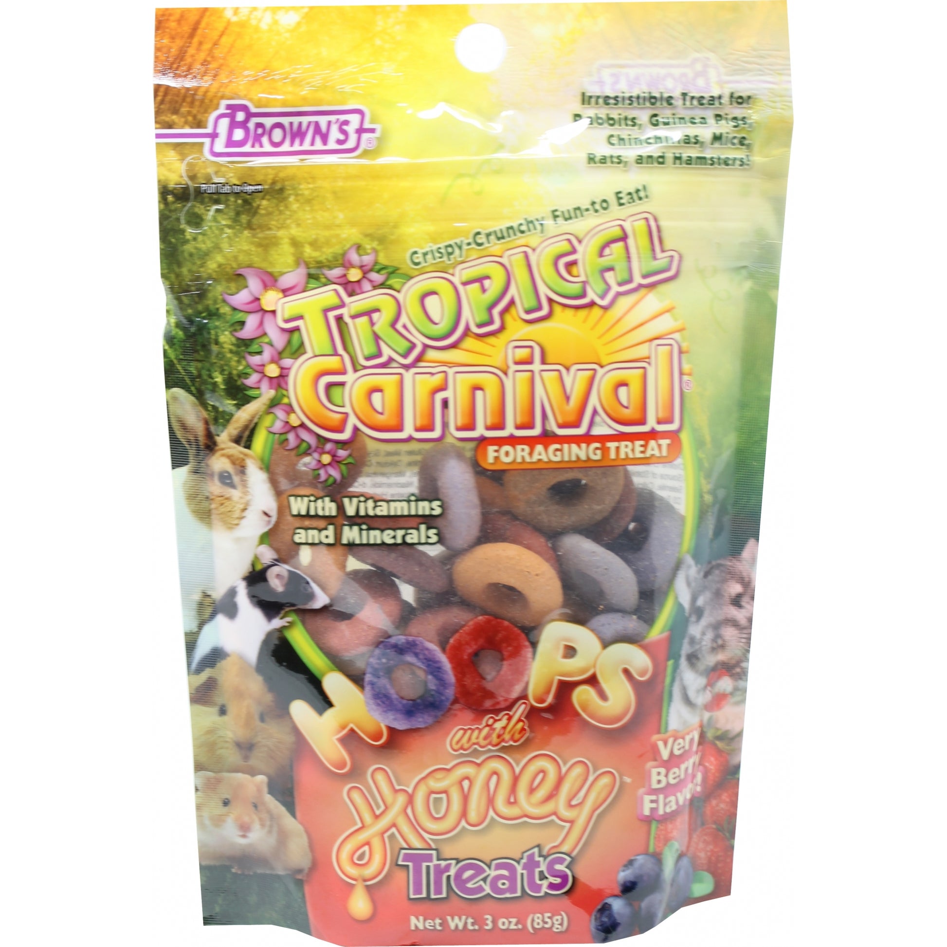 Tropical Carnival Hoops And Sm. Animal Treat