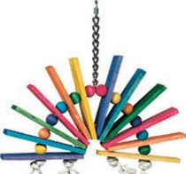 Happy Beaks Over The Rainbow Bird Toy