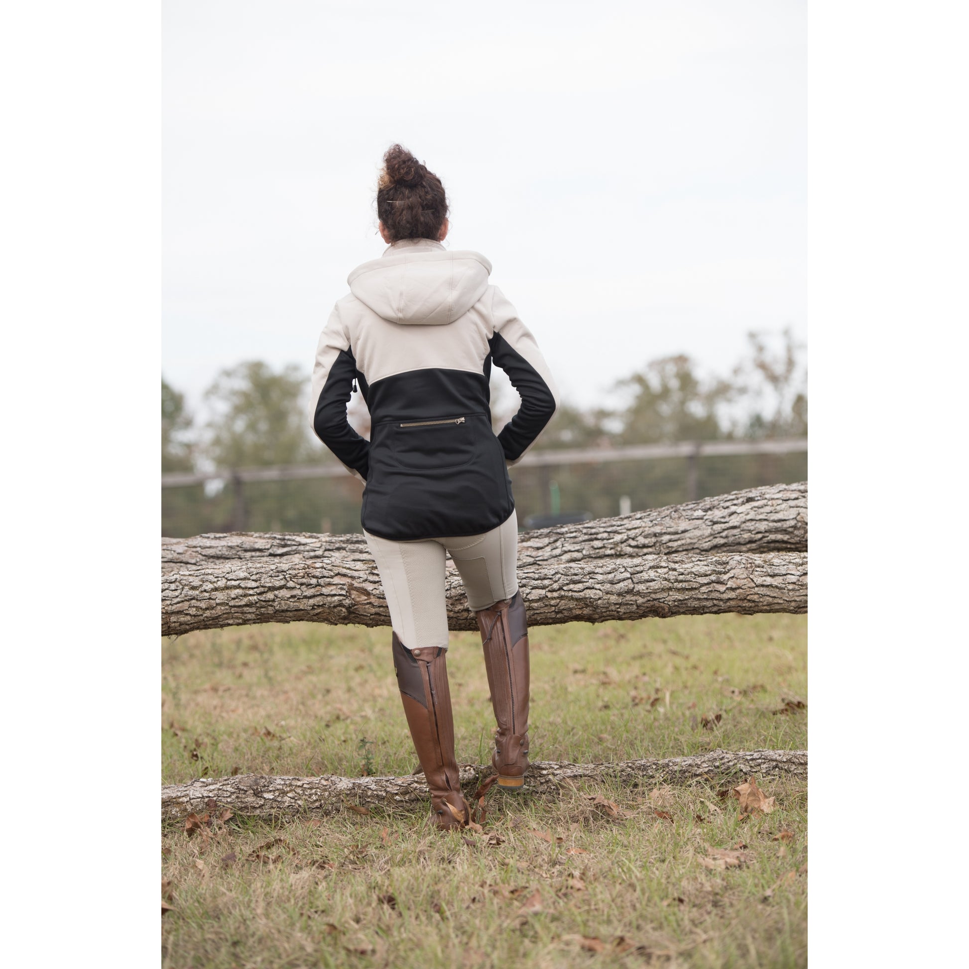 Fits Ladies Hawley-2 Hybrid Jacket - Taupe