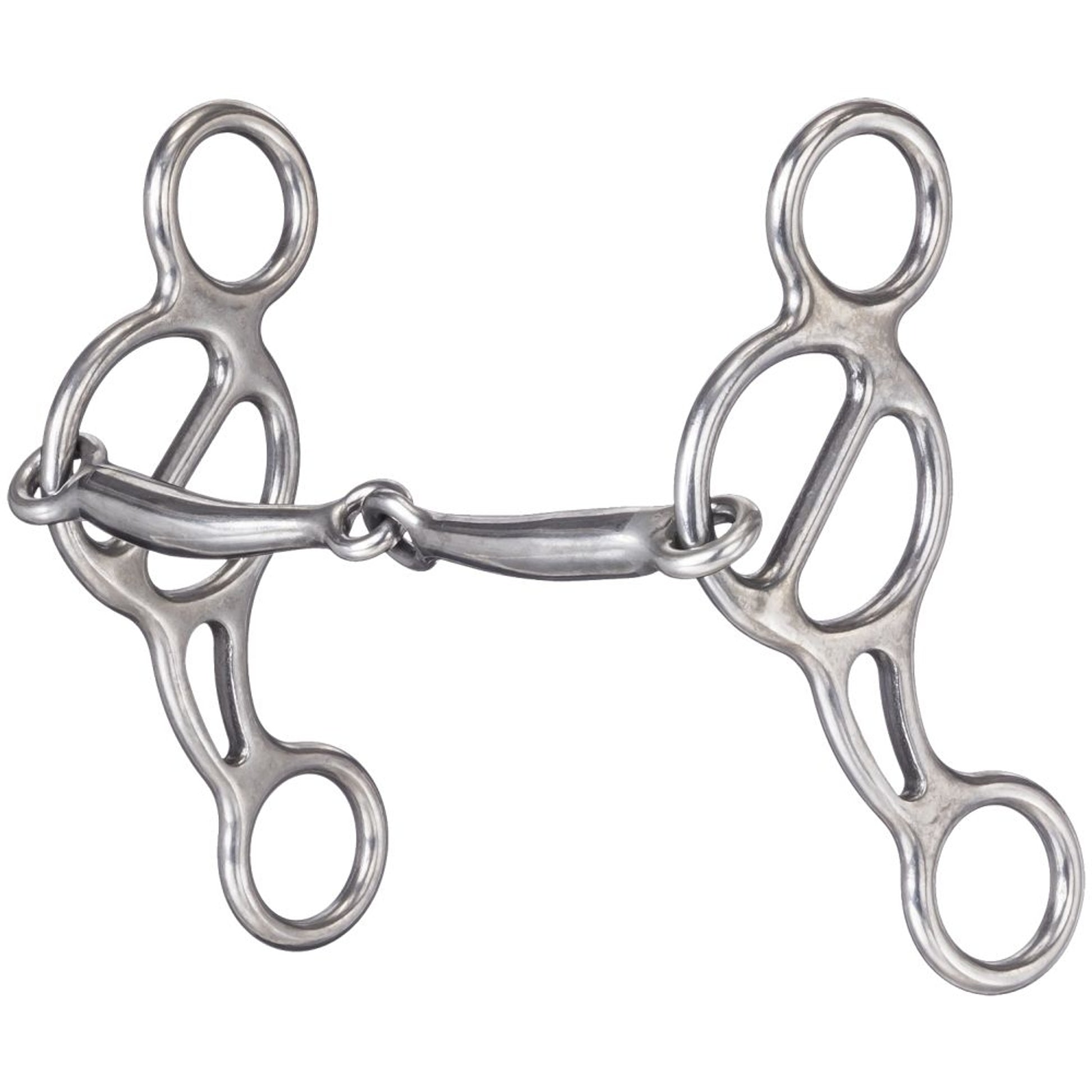 Tough1 Short Shank Gag Snaffle Bit