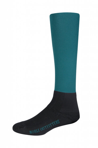 Noble Equestrian Ladies Over the Calf Peddies - Solid Colors
