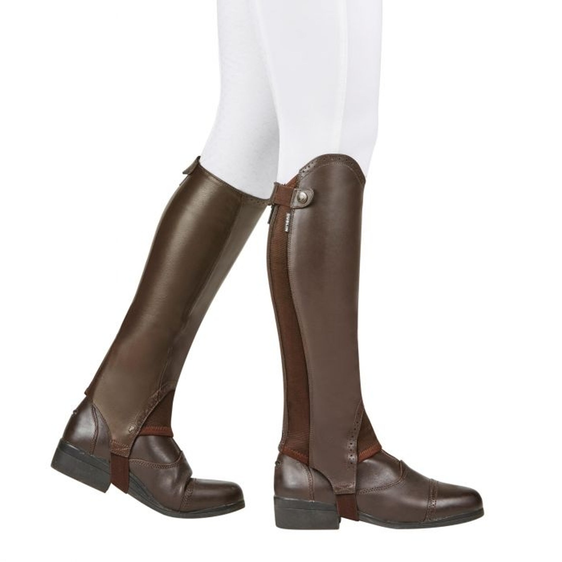 Dublin Evolution Rear Zip Half Chaps - Adult