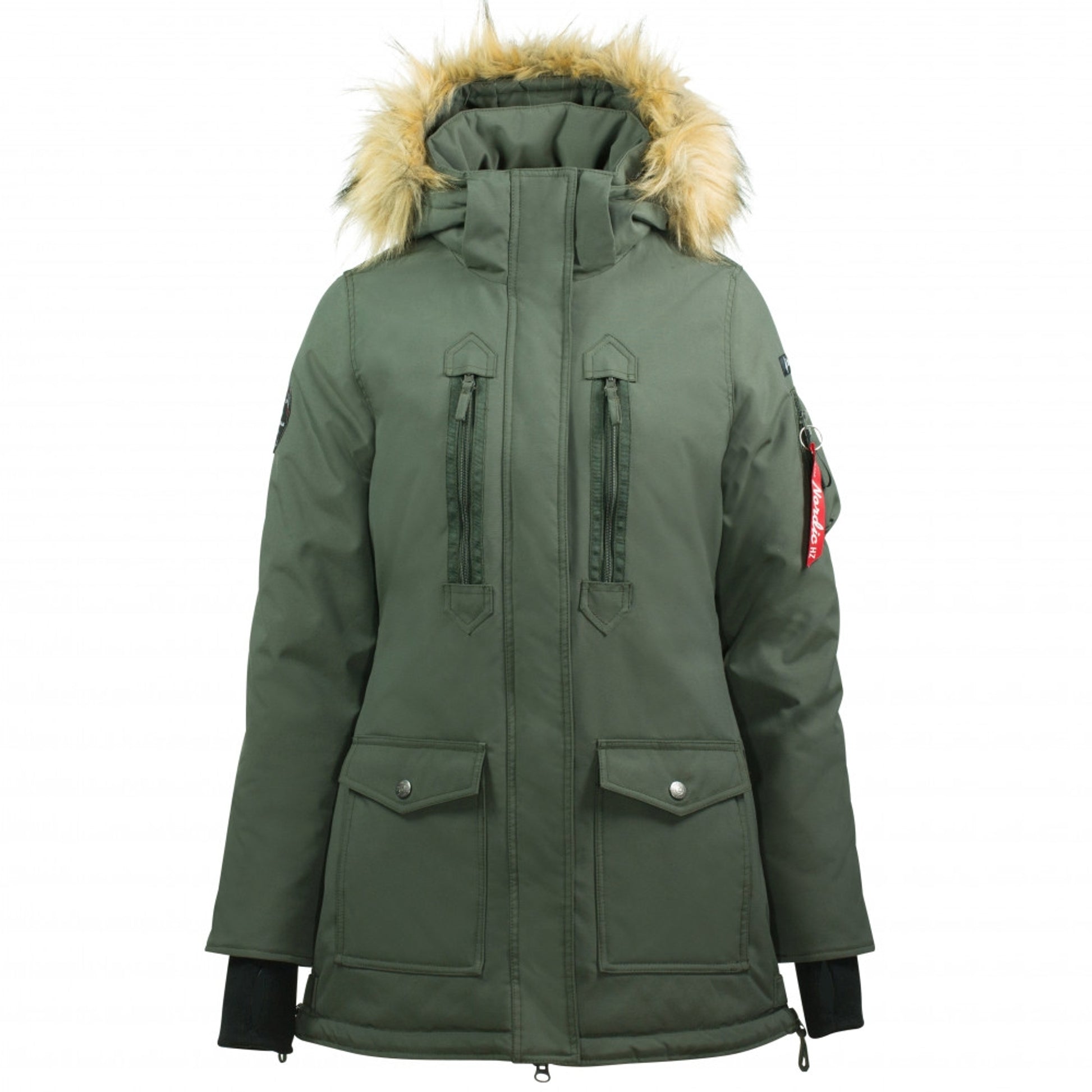 Horze Ladies Brooke Long Parka Jacket