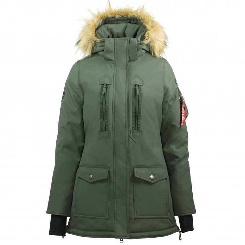 Horze Ladies Brooke Long Parka Jacket