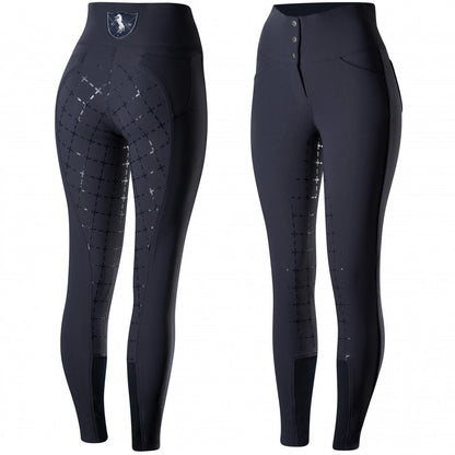 Horze Ladies Desiree Silicone Full Seat Hybrid Breeches
