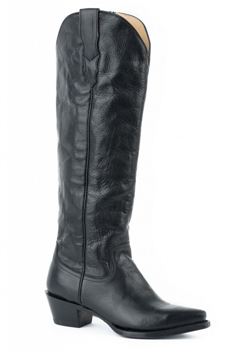 Stetson Ladies Class Over The Knee Snip Toe Cowgirl Boots