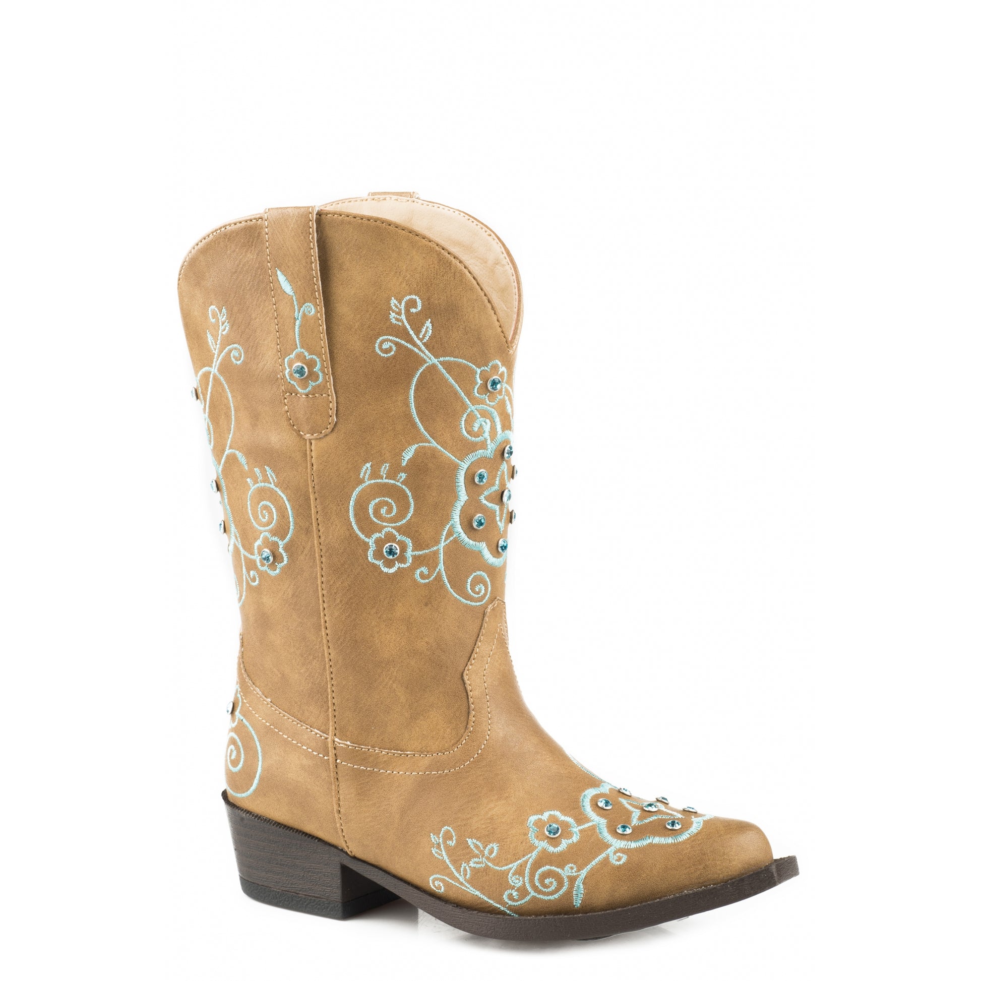 Roper Kids Flower Sparkles Boots