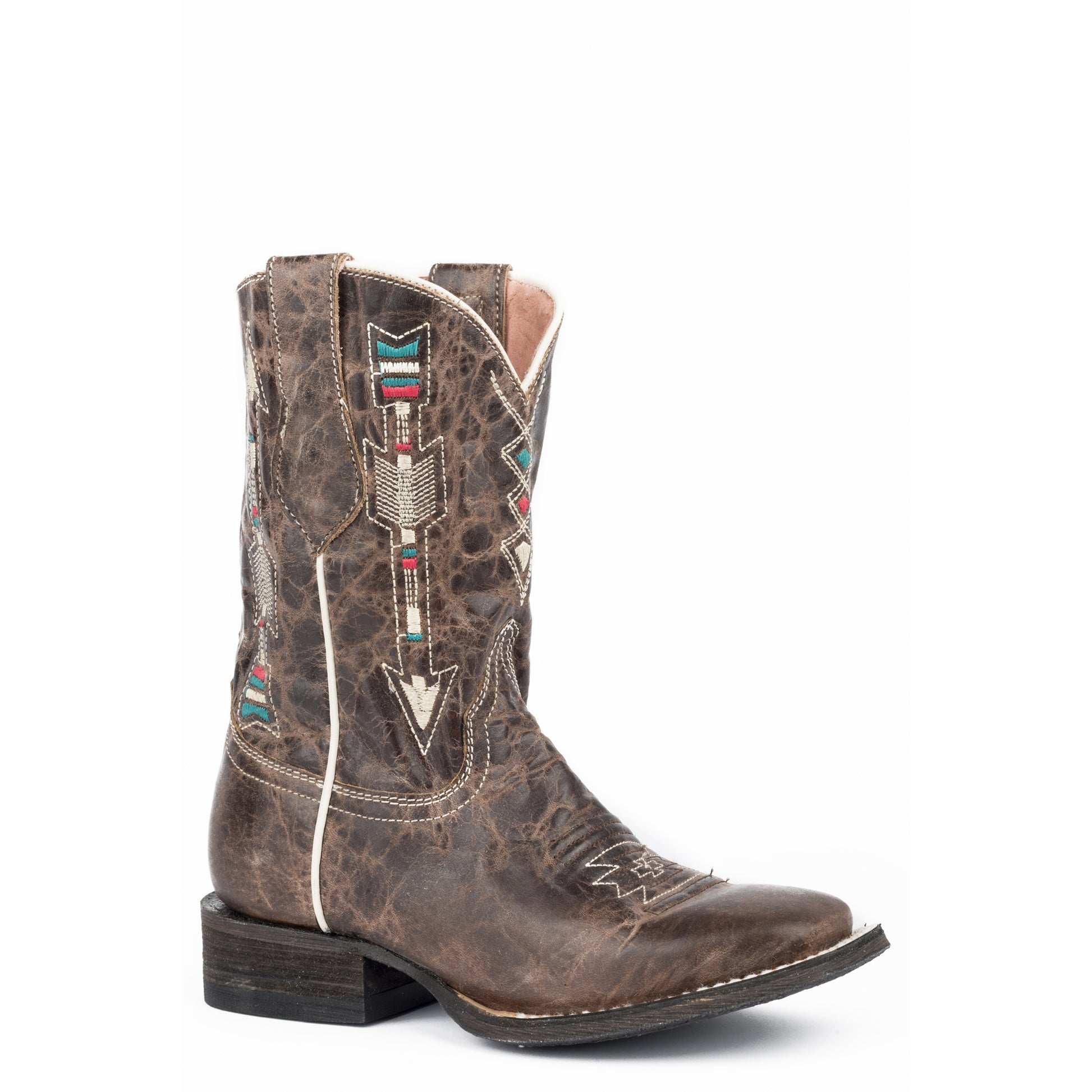Roper Kids Arrows Square Toe Western Boots
