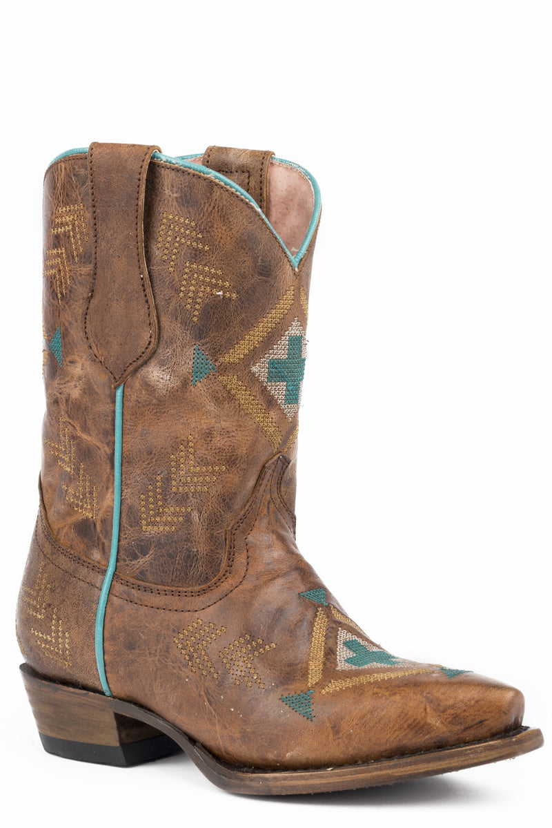 Roper Kids Mai Snip Toe Western Boots