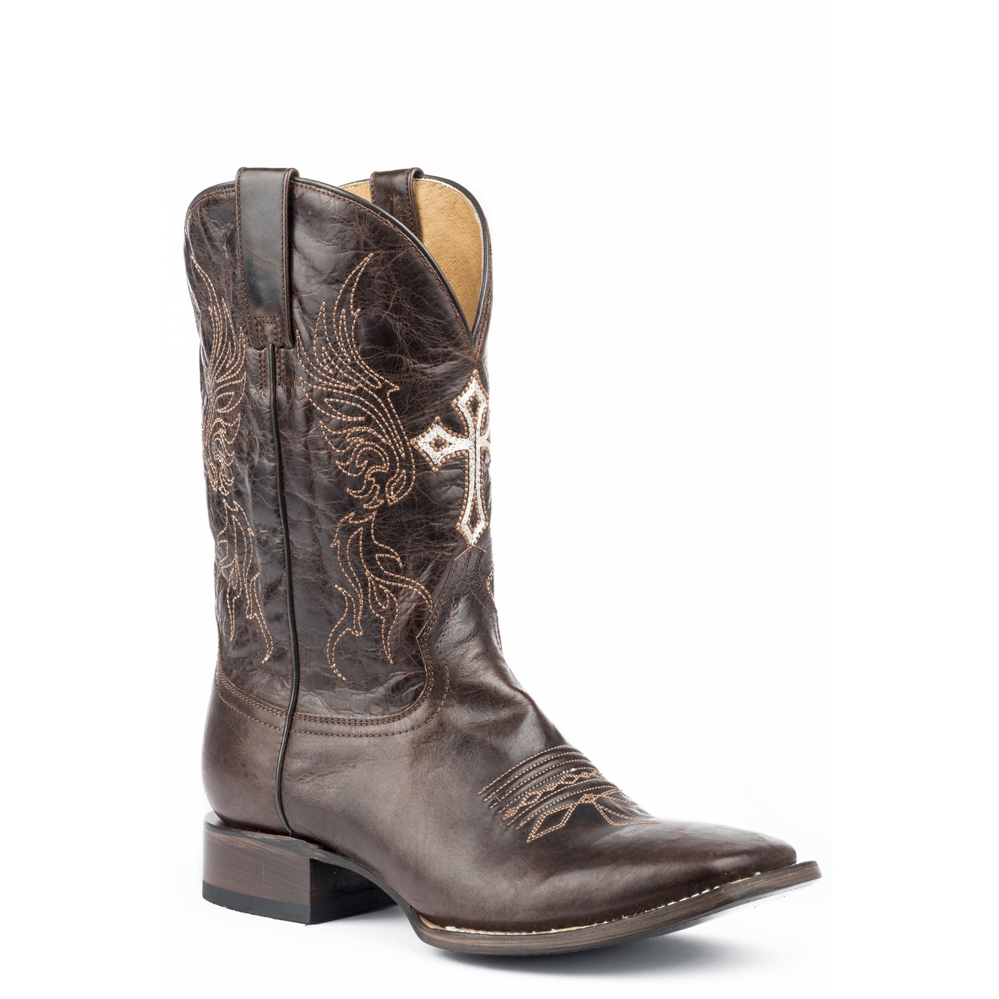 Roper Men's Scriptures Boot - Marbled Brown